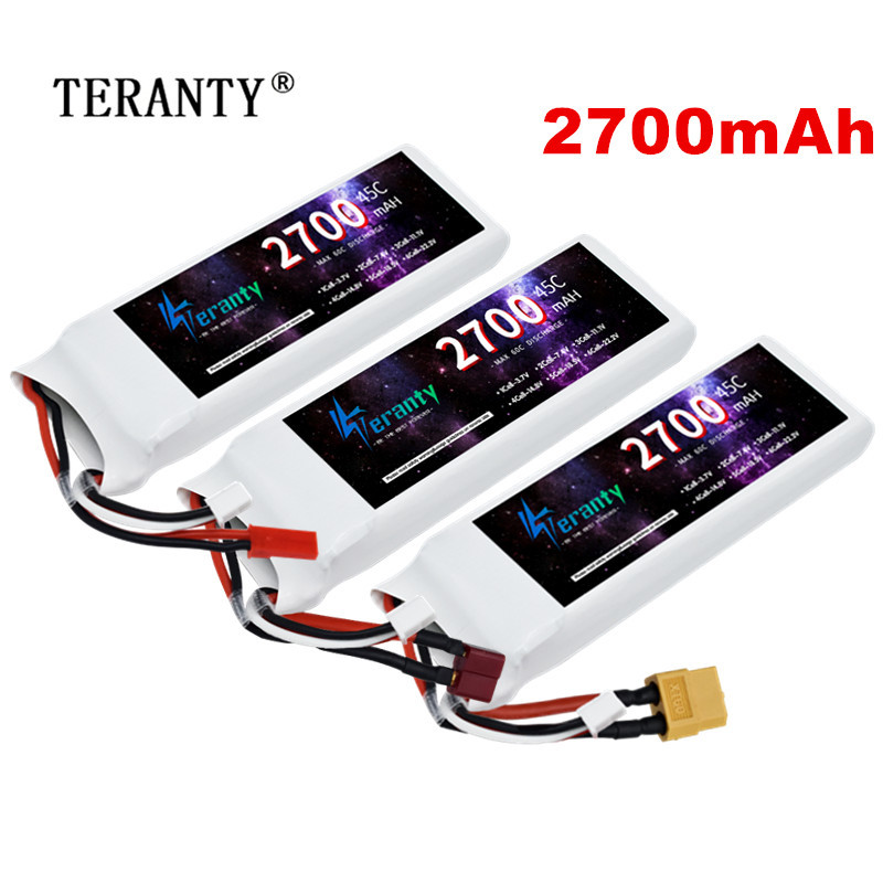 Drone Battery Connector - 1/3PCS 2S 7.4V Lipo Battery 2700mAh