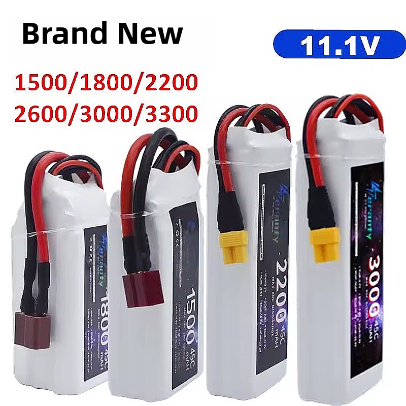 Drone Battery 3S - 11.1V LiPo Battery 3S 1500mah 1800mAh
