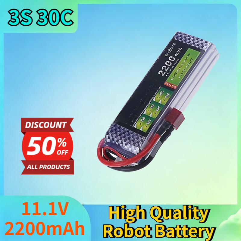 New 3S 30C 11.1V 2200mAh Li-po - Drone Battery 3S recension och pris