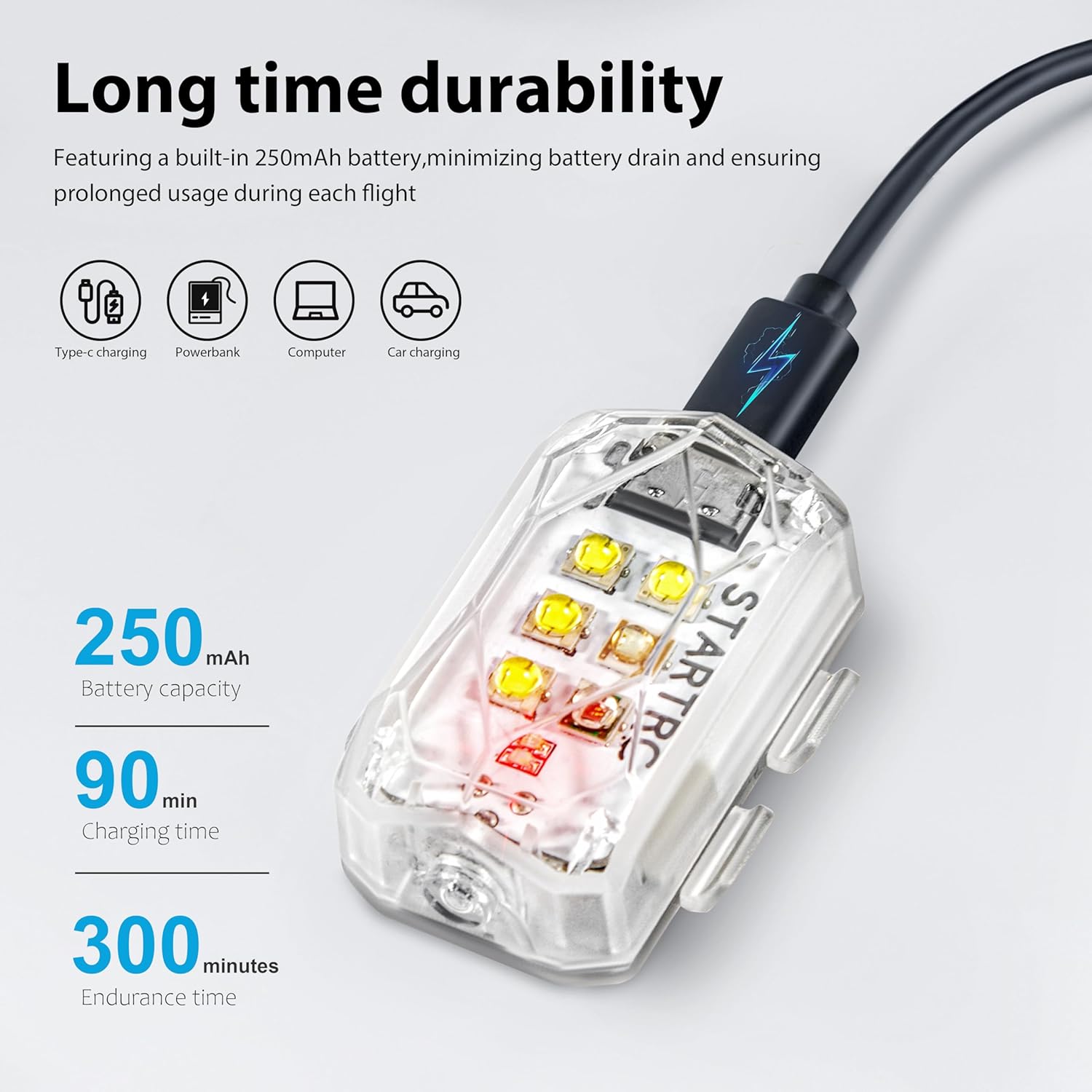 STARTRC Drone Strobe Light Ant - Drone Battery Bag recension och pris