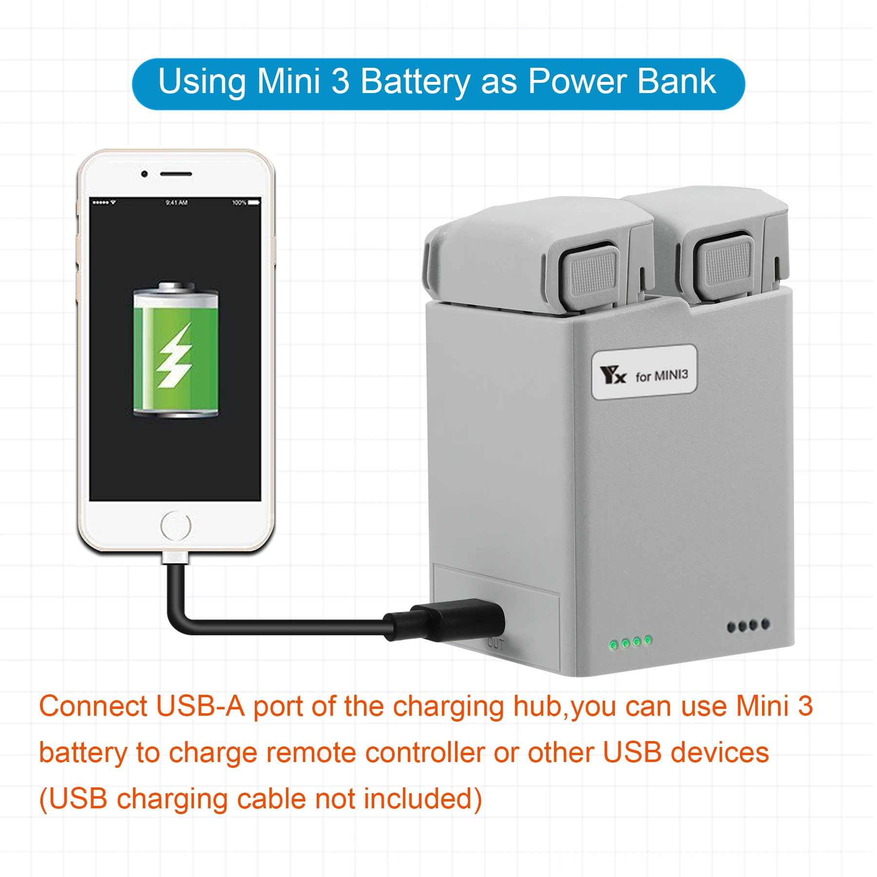 Charger Hub for DJI Mini 4 Pro - Drone Battery Smart recension och pris