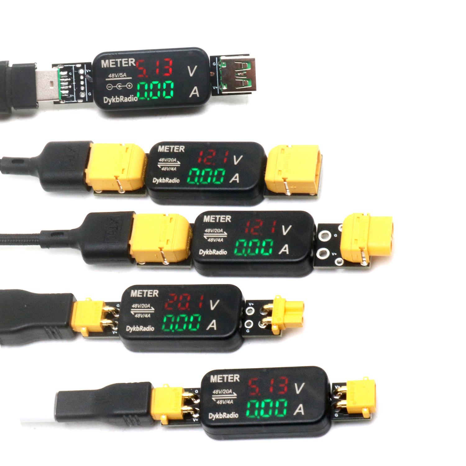 USB XT30 XT60 DC 20A Voltage C - Drone Battery Voltage Checker recension och pris