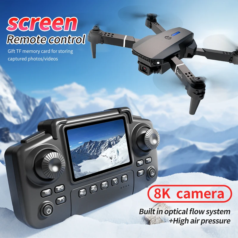 Professional E88 PRO Drone wit - Drone Battery Case recension och pris