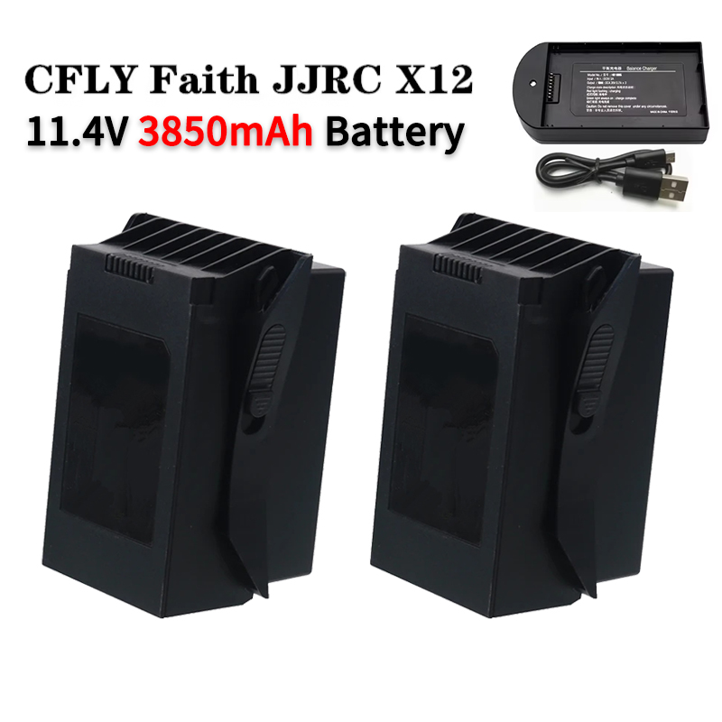 Original JJRC X12 11.4V 3850mA - Jjrc Drone X12 recension och pris