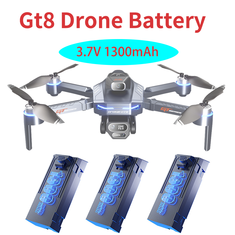 Original 3.7V 1300mAh GT8 Dron - Drone Battery Li-Ion recension och pris