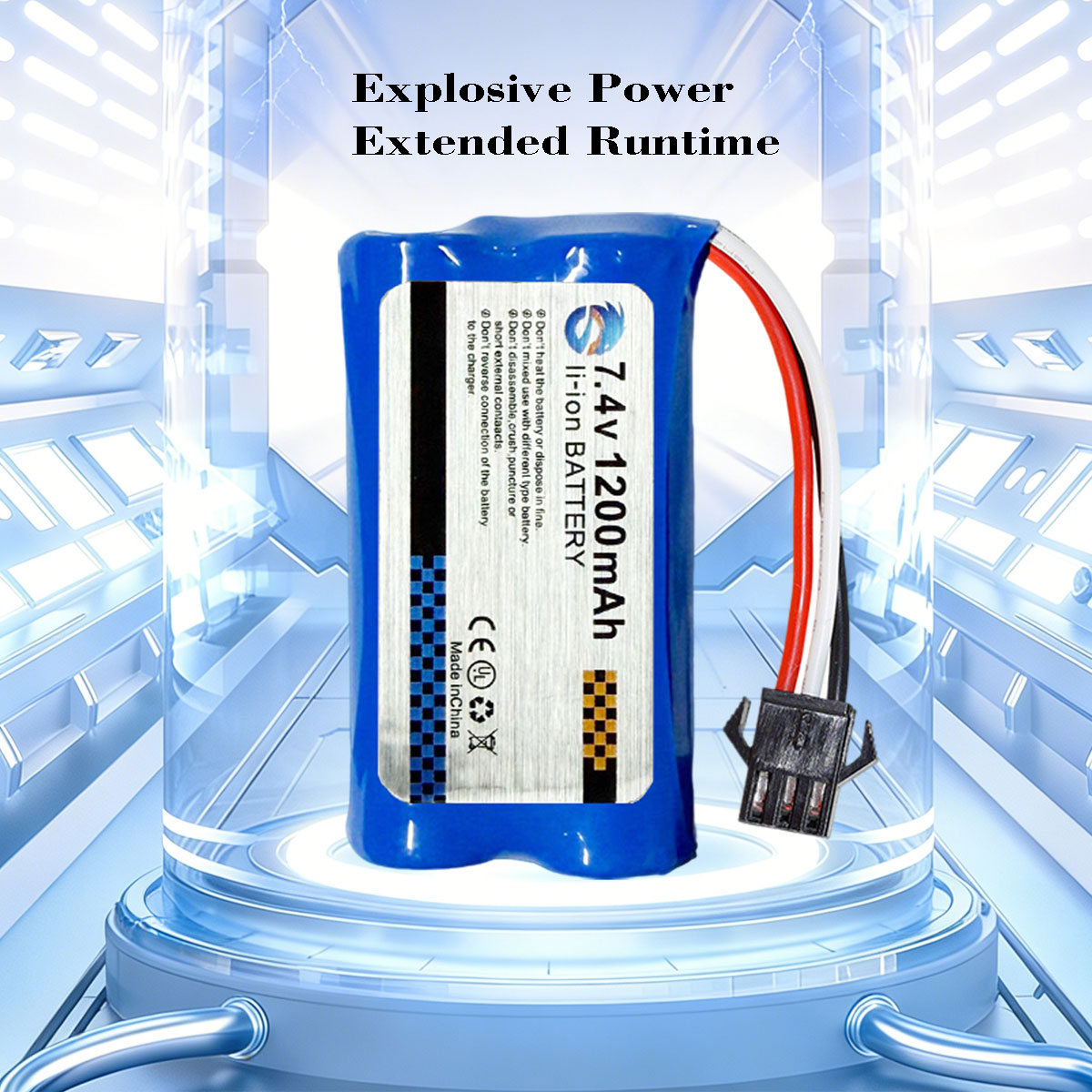 Skymaker 2S Li-Ion Battery 7.4 - Drone Battery Li-Ion recension och pris