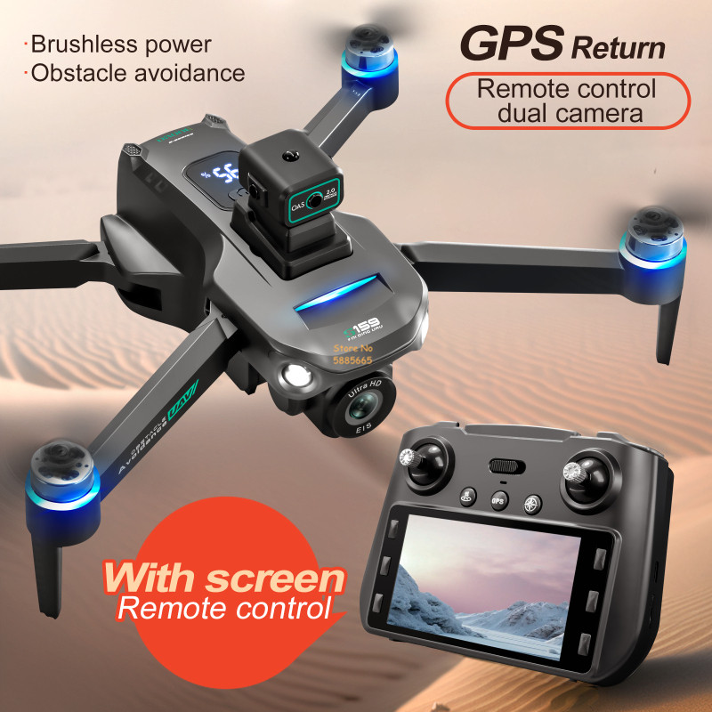 8K Dual Camera 5G WIFI FPV Rem - Drone Battery Case recension och pris