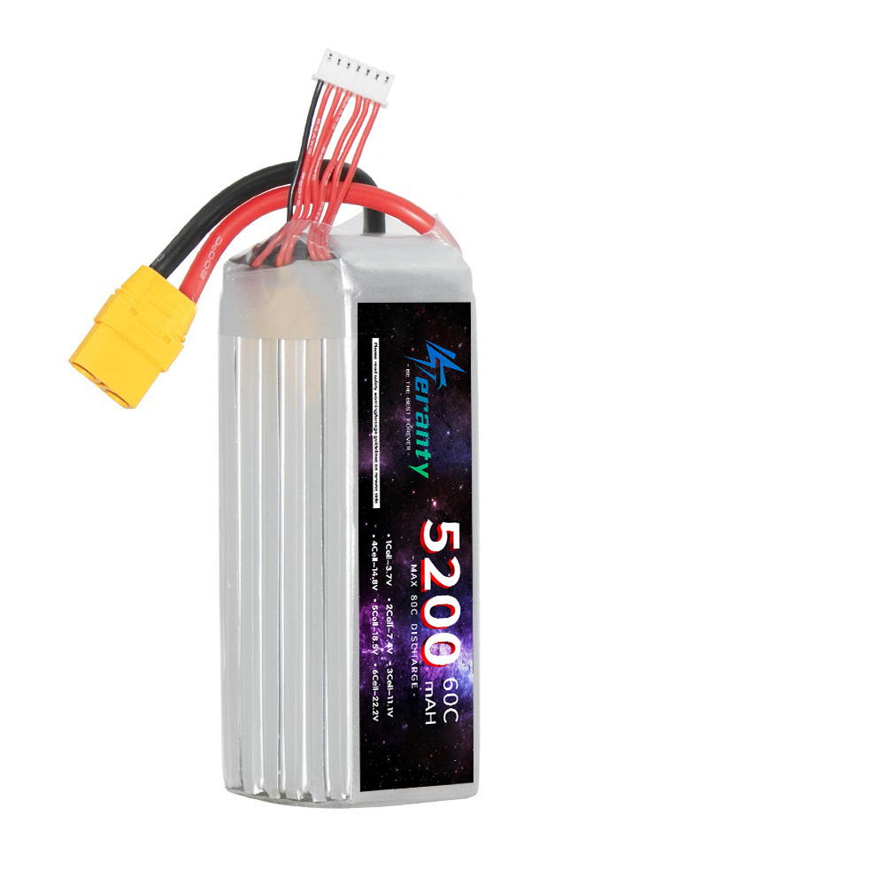 TERANTY 6S 5200mAh Lipo Batter - Drone Battery 4S recension och pris