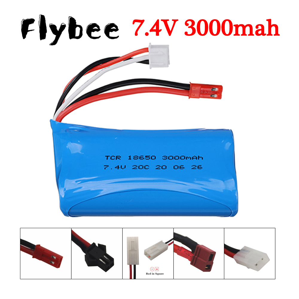 7.4V 3000mAh 18650 Li-ion Bate - Drone Battery Li-Ion recension och pris