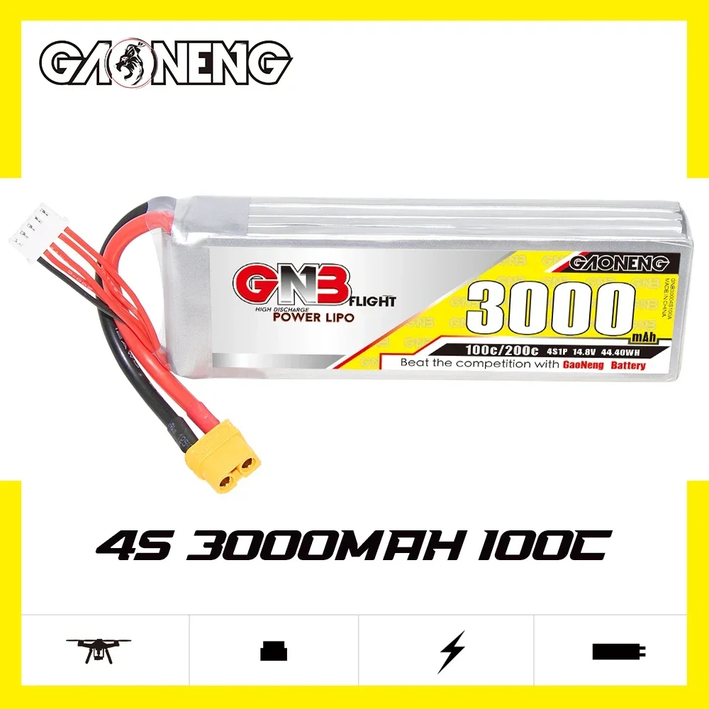 GAONENG GNB 3000mAh 4S 100C 20 - Drone Battery 4S recension och pris