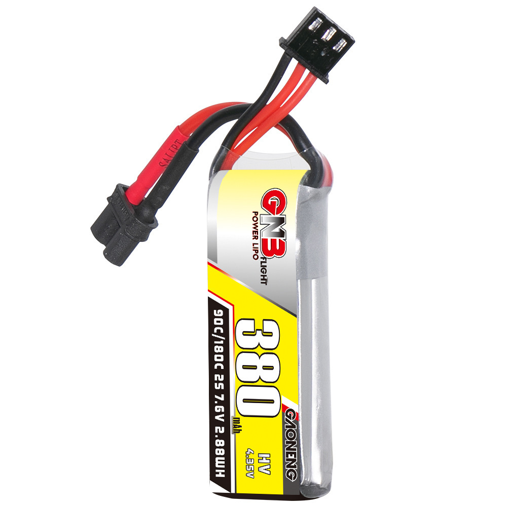 GNB 2S 7.6V 380mAh 90C/180C Li - Drone Battery Plate recension och pris