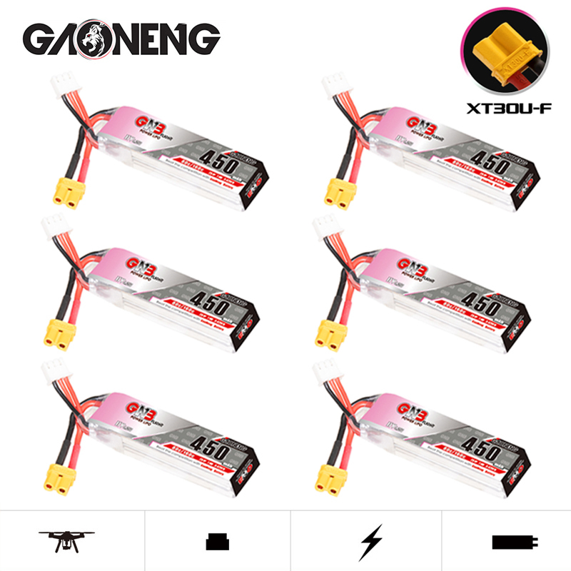 GNB LiPo Battery HV 2S 7.6V 45 - Drone Battery Plate recension och pris