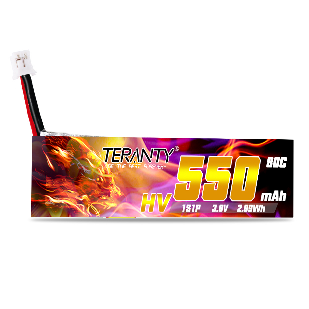 TERANTY HV 1S 3.8V 550mAh 80C/ - Drone Battery Plate recension och pris