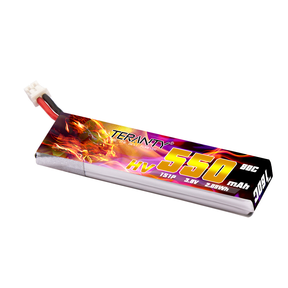 TERANTY HV 1S 3.8V 550mAh 80C/ - Drone Battery Plate recension och pris