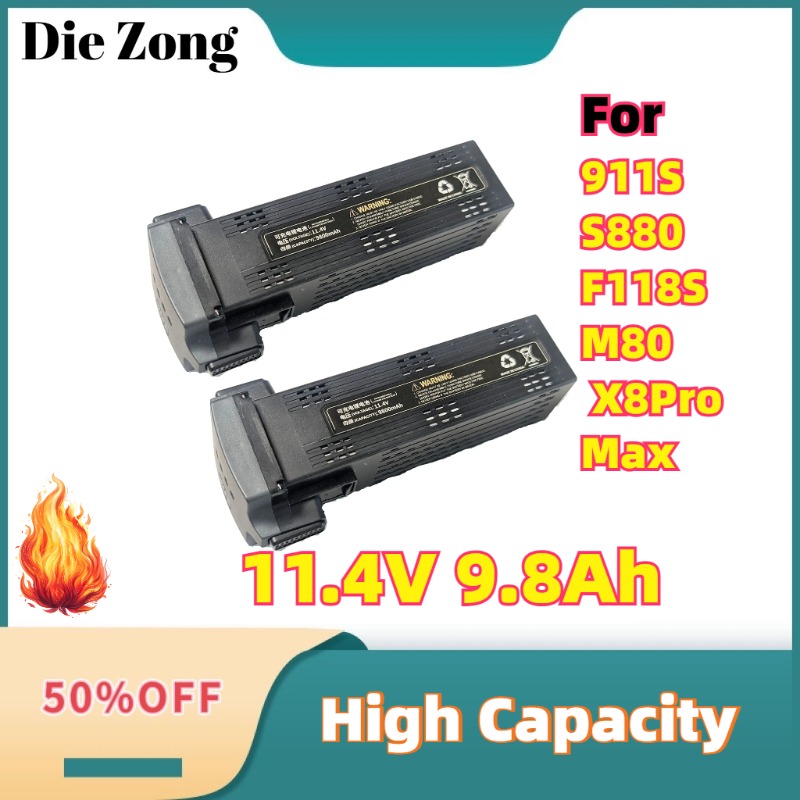 For 911S S880 F118S M80 AE60 X - Drone Battery Li-Ion recension och pris