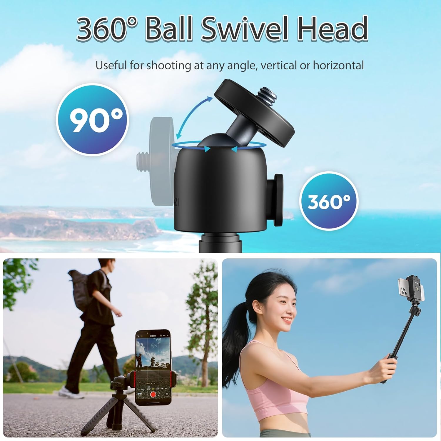 Ulanzi MT88 Tripod Selfie Stic - Dji Drone Mini 3 recension och pris