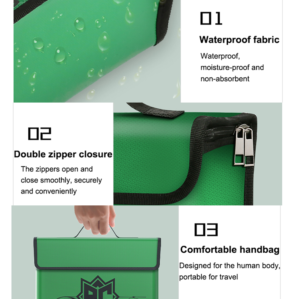 Ovonic LiPo Battery Safe Bag P - Drone Battery Bag recension och pris