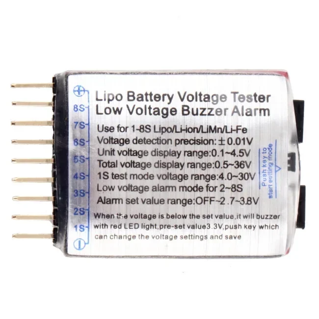 1/2/5PCS RC Voltage Display Ba - Drone Battery Alarm recension och pris